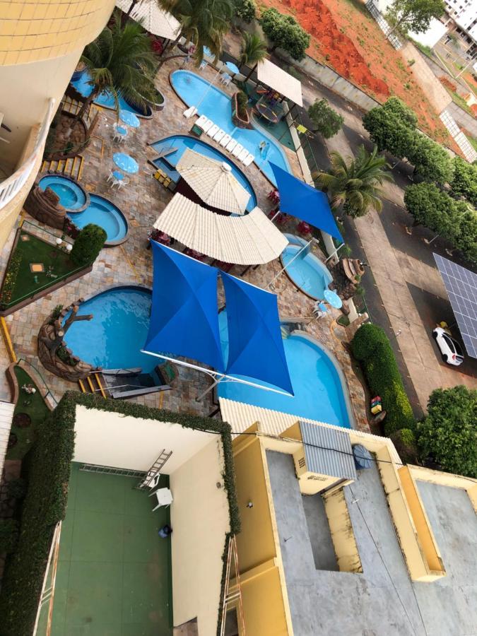 Apartamento Flat Thermas Place Apartment Caldas Novas Bagian luar foto